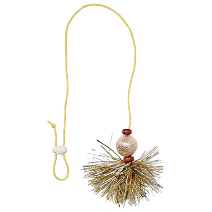 Petio Cat Toy - Add Mate Happiness Cat Gold String