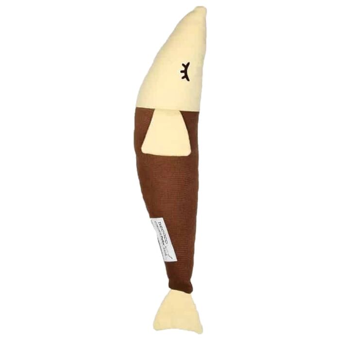 Petio Necoco 柔軟細長 踢踢腳貓玩具 - 魚