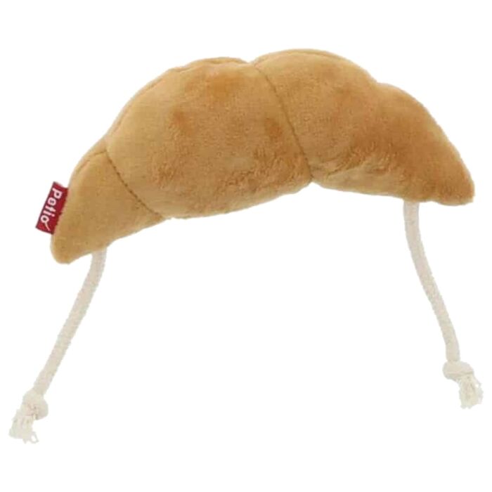 Petio Dog Toy - Chewy Bakery With Pulling String (Croissant)