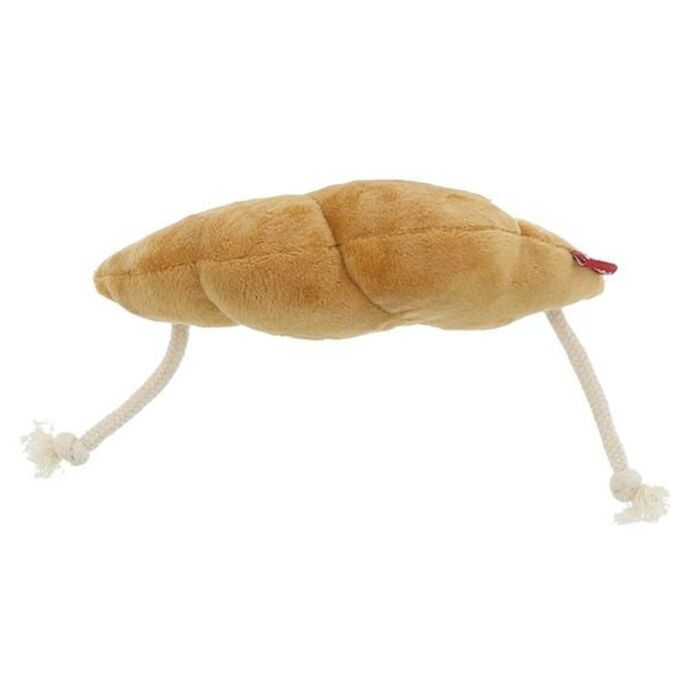 Petio Dog Toy - Chewy Bakery With Pulling String (Croissant)