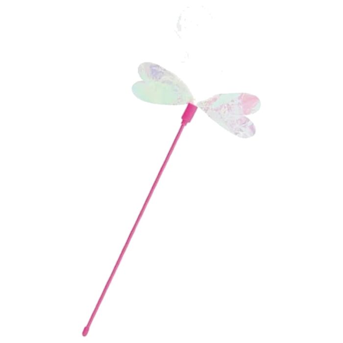 Petio Cat Toy - Teaser with White Fluffy Feather