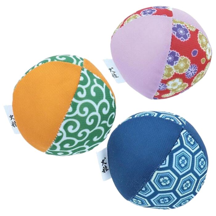 Petio 狗玩具 - 犬雅日式球發聲狗玩具 (單個) 隨機顏色