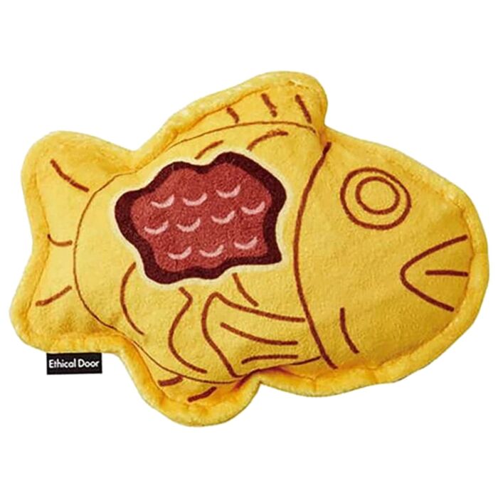 Petio Ethical Door 笛子發聲狗玩具 - 鯛魚燒