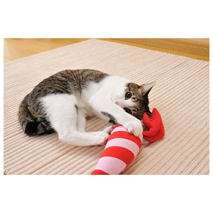 Petio Cat Toy - Soft Kicking Stuffed Lobster
