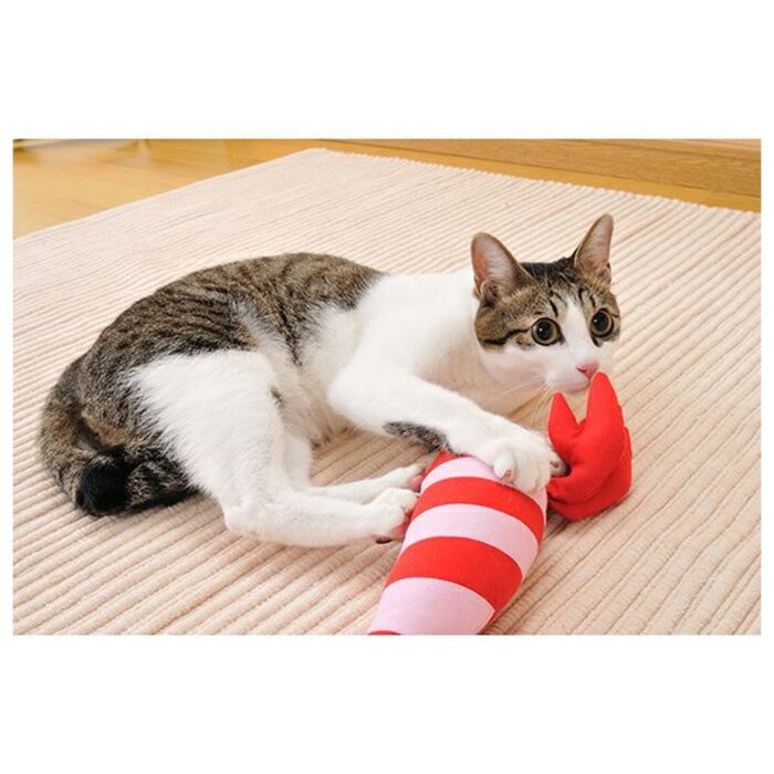 Petio Cat Toy - Soft Kicking Stuffed Lobster