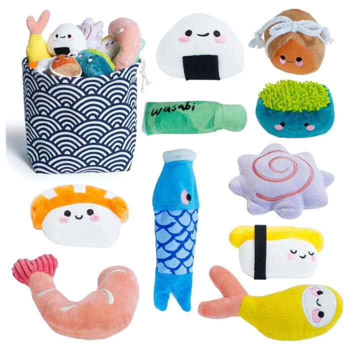 Petio Dog Toy - Shrimp Sushi