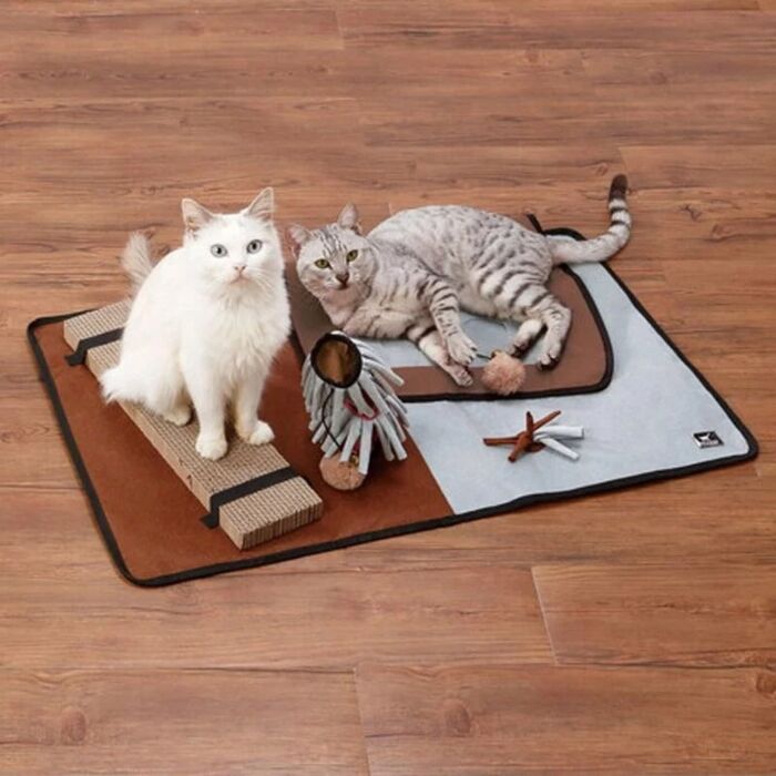 Petio Cat Toy - Necoco Multiple Ways Indoor Play Mat