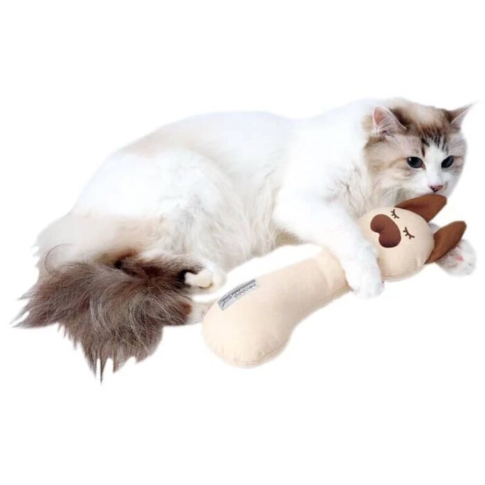 Petio Cat Toy - Soft Kicking Stuffed Cat