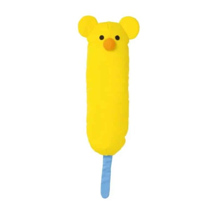 Petio Cat Toy - Soft Stuffed Yellow Mouse