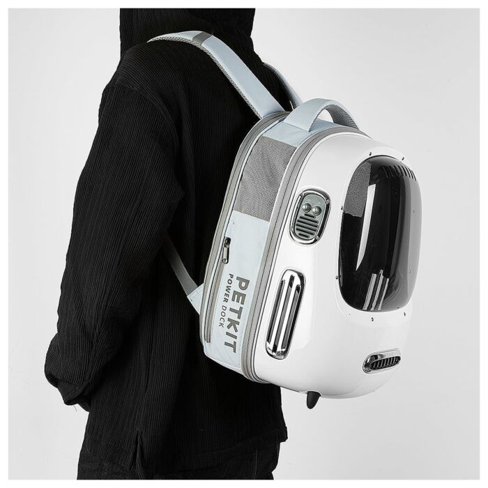 PETKIT Cat Backpack Carrier - Breezy Dome 2 (Cream White)