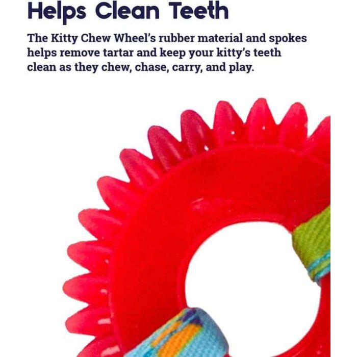 Petstages Cat Toy - Kitty Chew Wheel