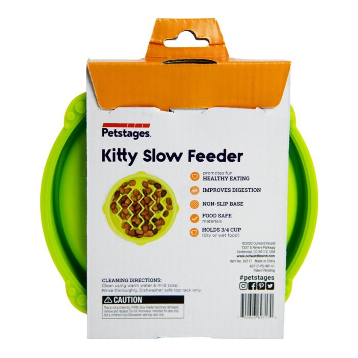 Petstages 貓玩具 - 貓用好玩慢食碗
