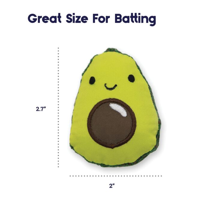 Petstages Cat Toy - Lil' Avocato Dental Health Chew