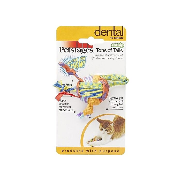 Petstages Cat Toy - Tons Of Tails (2 inch)