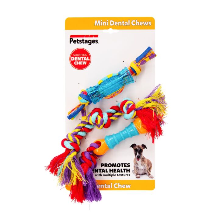 Petstages Dog Toy - Orka Mini Dental Chew Toys 3-Pack