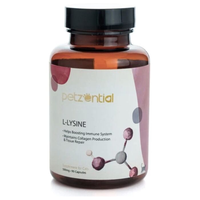 Petzential L-Lysine Supplement for Cat (90 capsules)