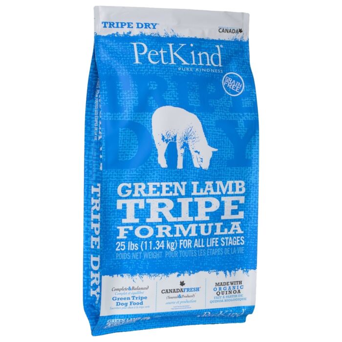 PetKind 無穀物狗乾糧 - 羊肉火雞肉及羊草胃配方