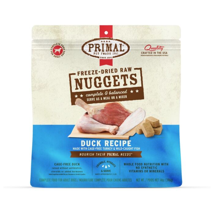 Primal Raw Freeze-Dried - Canine Duck 14oz
