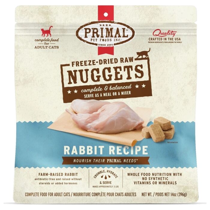 Primal Raw Freeze-Dried - Feline Rabbit