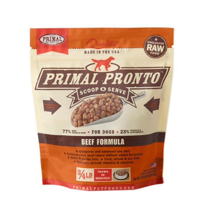 Primal 脫水凍乾牛肉狗糧配方