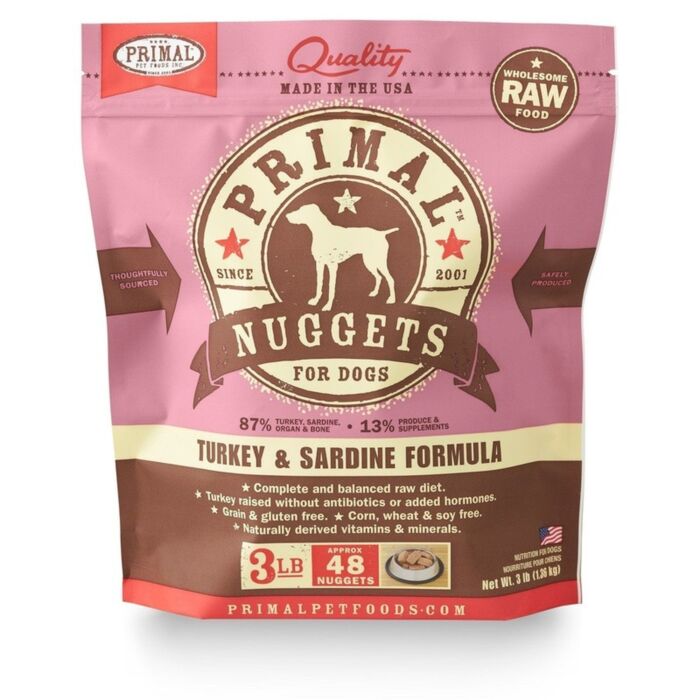 Primal Raw Freeze-Dried - Canine Turkey & Sardine