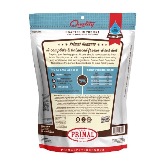Primal Raw Freeze-Dried - Feline Rabbit
