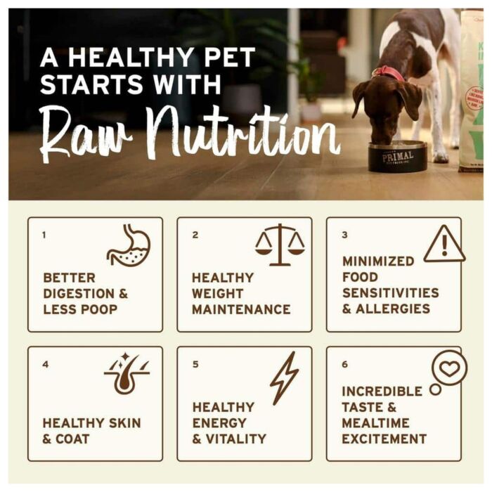 Primal Goat Milk Powder for Dogs & Cats 1.8oz (0.18oz x 10)