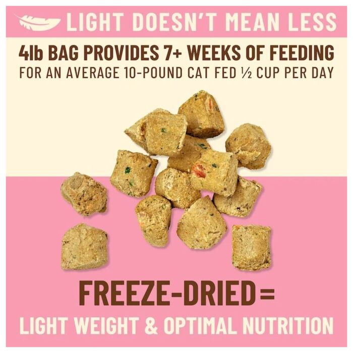 Primal Cat Food - Kibble in the Raw - Freeze-Dried Beef