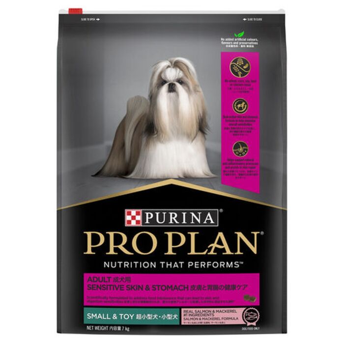 Pro Plan OPTIRESTORE 狗乾糧 - 小型及迷你成犬 - 敏感皮膚腸胃配方 (三文魚+鯖魚) 2.5kg