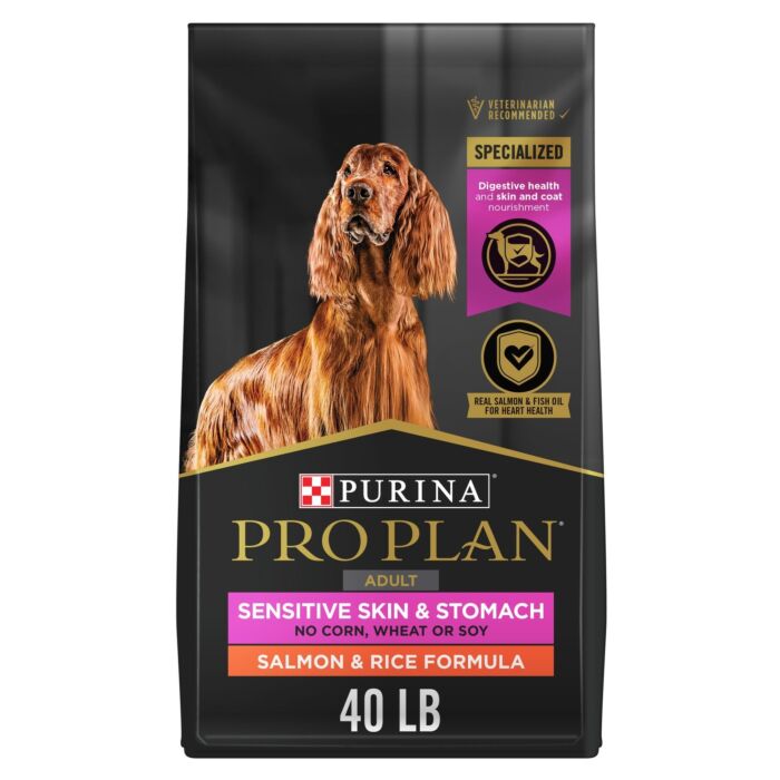 Pro Plan Dog Food - Sensitive Skin & Stomach Medium & Large Breed - Salmon & Mackerel