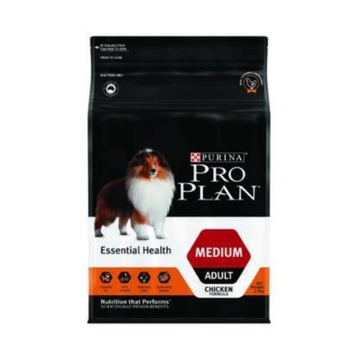 Pro Plan Dog Food - Essential Health Medium Adult - Chicken