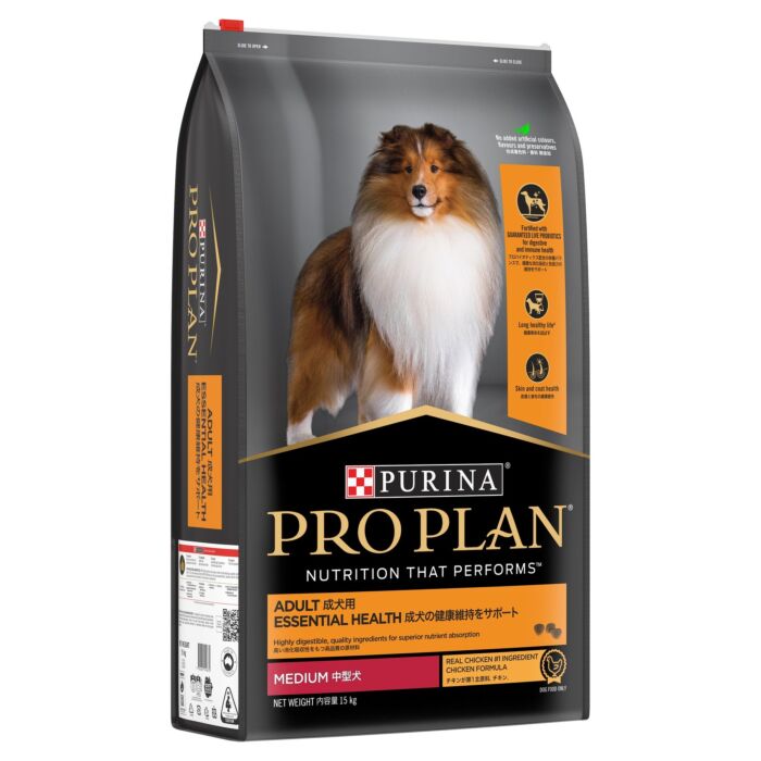 Pro Plan Dog Food - Essential Health Medium Adult - Chicken