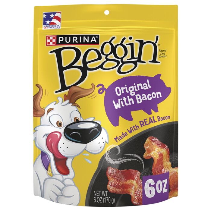 Purina Dog Treat - Beggin' Strips Original With Bacon 6oz