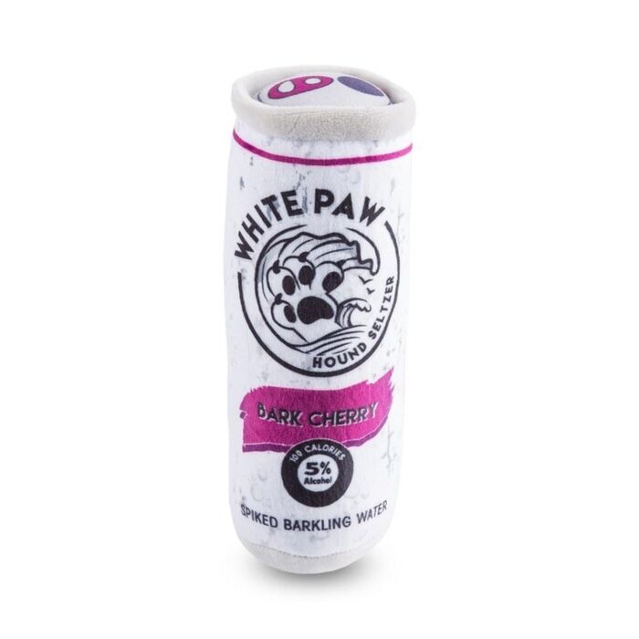 Patchworkpet White Paw Cherry Dog Plush Toy (9 Inch)