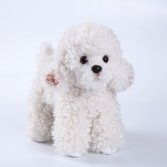 Patchworkpet White Paw Cherry Dog Plush Toy (9 Inch)
