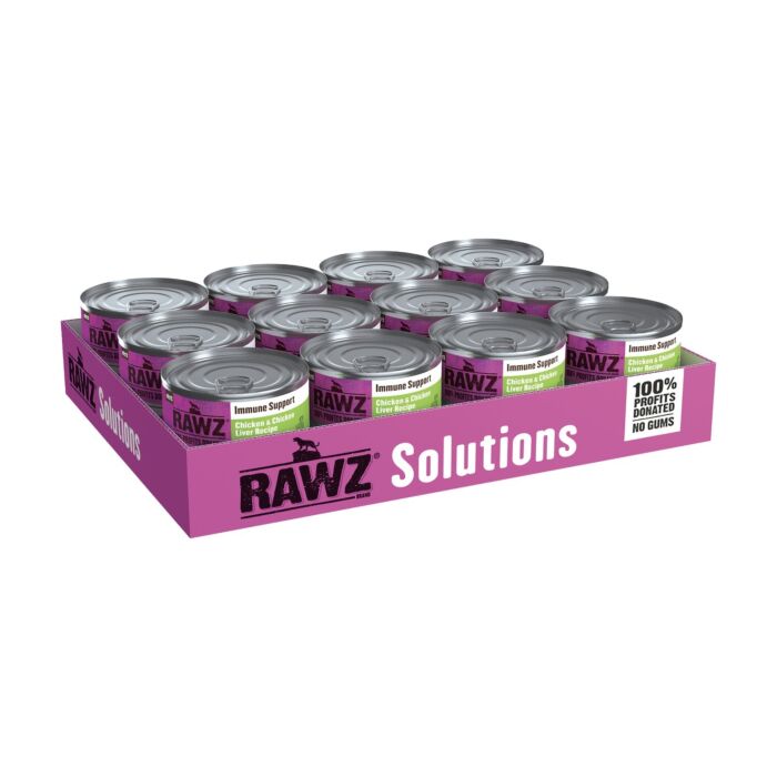 Rawz 全貓罐頭 - 增強免疫系統 - 雞肉&雞肝 155g - EXP 14-10-2026