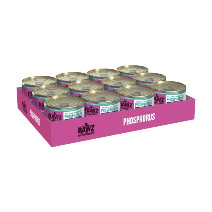 Rawz Cat Canned Food - Low Phosphorus - Turkey 156g