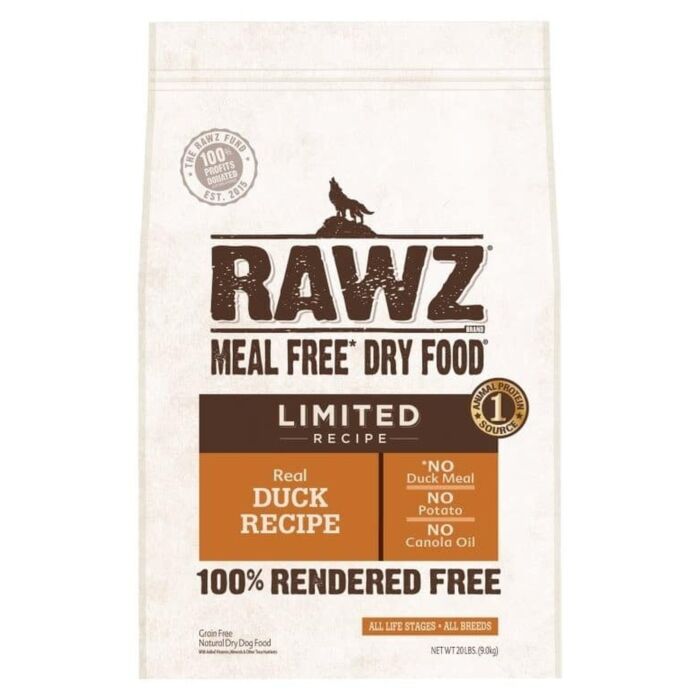 Rawz 狗糧 - 單一動物蛋白來源鴨肉配方
