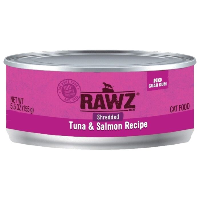 Rawz Cat Canned Food - Shredded Tuna & Salmon