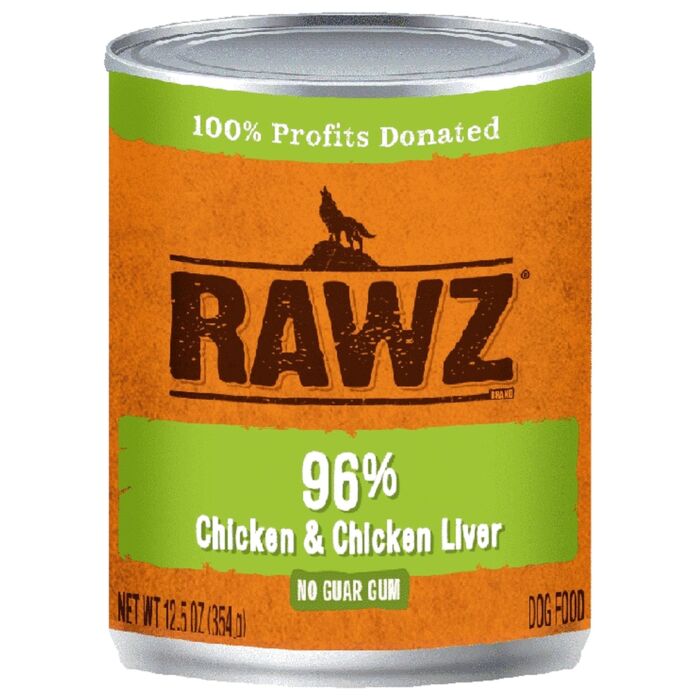Rawz 全狗罐頭 - 雞肉及雞肝配方 354g
