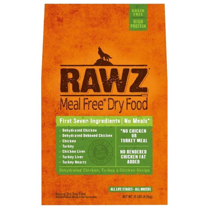 Rawz 狗糧 - 脫水雞肉、火雞及雞肉配方