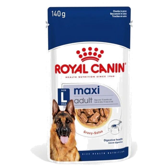 Royal Canin Senior Dog Pouch - Maxi Ageing 5+ (Gravy) 140g
