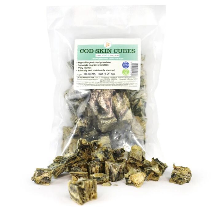 Raw Made Easy Cat & Dog Treat - Freeze-Dried Cod Cubes 150g