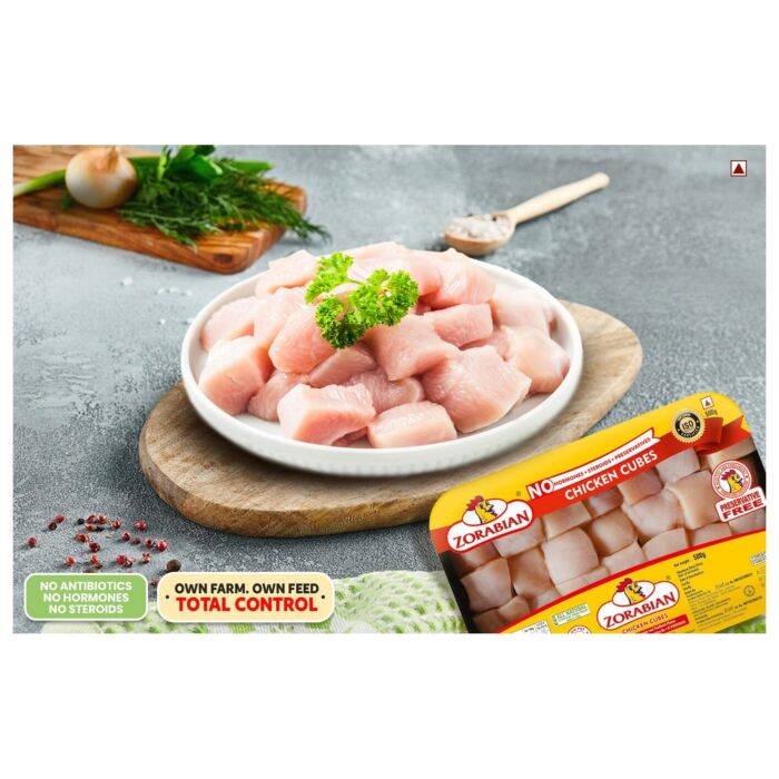 Raw Made Easy 貓狗小食 - 凍乾雞肉小方塊 250g