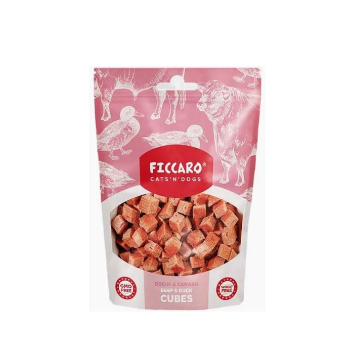 Raw Made Easy Cat & Dog Treat - Freeze-Dried Duck Meat Cubes 220g
