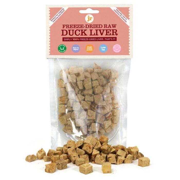 Raw Made Easy 貓狗小食 - 凍乾鴨肝小方塊 300g