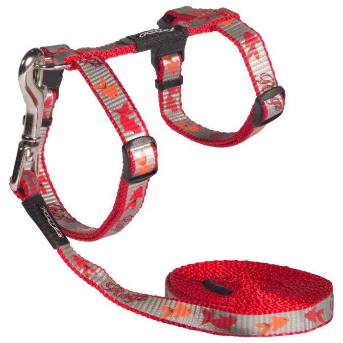 ROGZ ReflectoCat Cat Harness & Lead