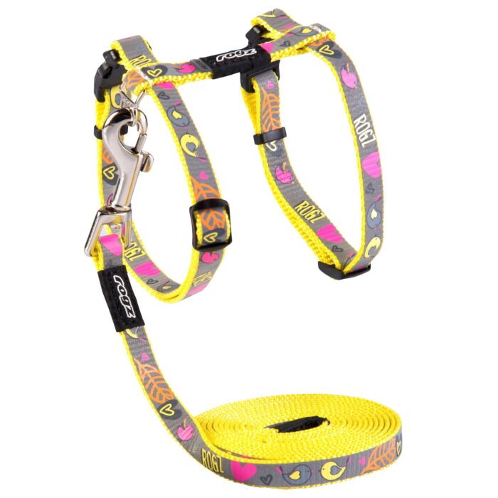 ROGZ ReflectoCat Cat Harness & Lead
