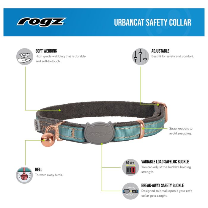 ROGZ UrbanCat Safety Collar