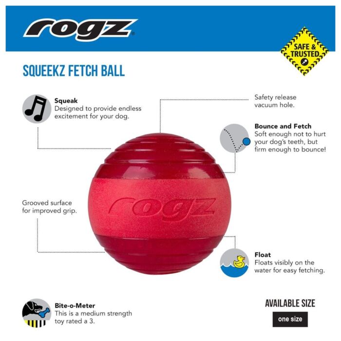 ROGZ Dog Toy - Squeekz